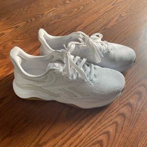 Reebok white sneakers